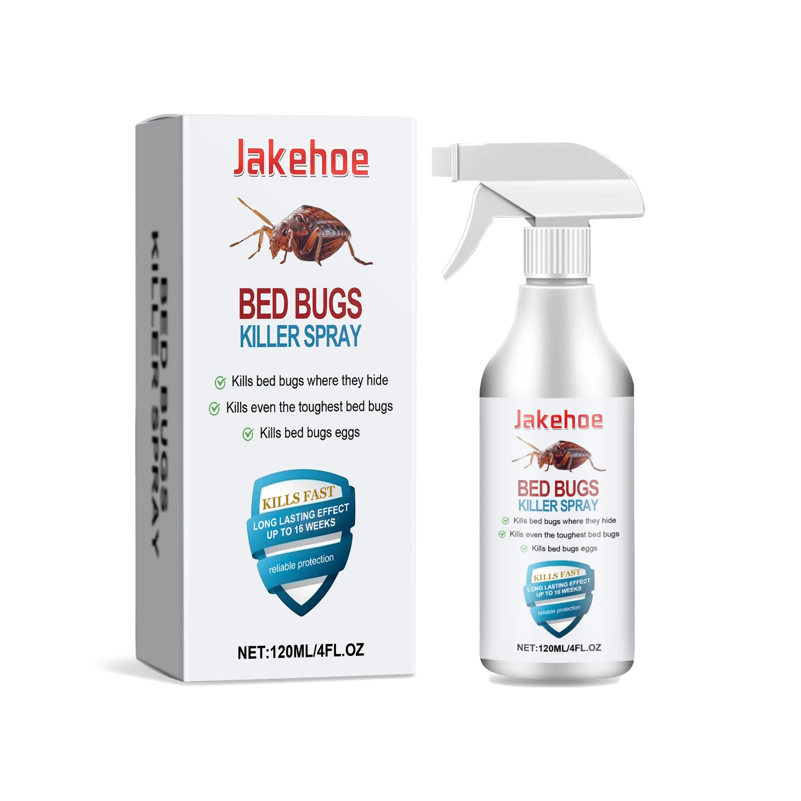 Bedbug Spray - Kills Bedbugs, Eliminates and Prevents Them in Dormitory Beds, Bedrooms, Removes Lice and Mites Spray