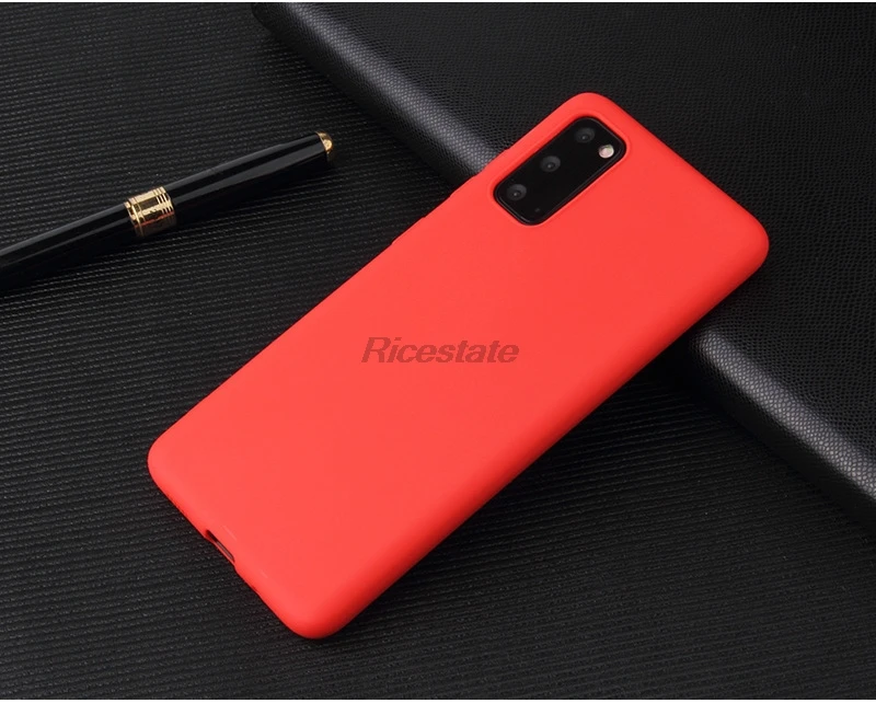 Für Samsung Galaxy S20 Plus S10 S10E S20 Ultra A01 A21 A31 A41 A51 A71 A10 A20 A30 A40 A50 A70 E Einfarbig TPU Abdeckung Fall – Detail 10