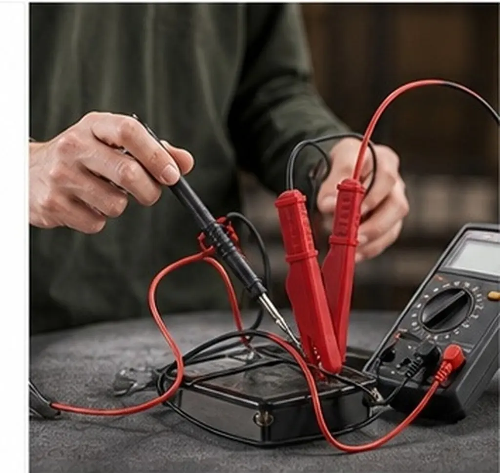 2Pcs Metal Alligator Clips Electrical Test Clamps Battery Clip for Wire Connection Testing Tools Compact Lightweight Smooth Edge
