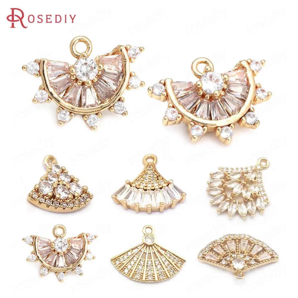 18K Gold Color Bras… - image