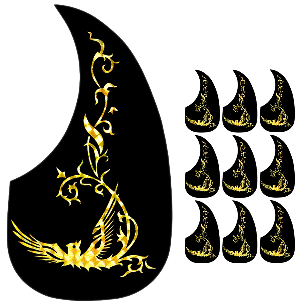 

10 Pcs Guitar Pickguard Pickups Blank Scratch Plate Anti-scratch Acoustic Replacement Parts Accesories Protector Rg
