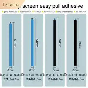 Bilashmart Easy Pull Glue Laptop Screen LCD Tape Display Assembly Refurbishing Double Sided Adhesive Cell Phone Repair Thickened 0.5mm
