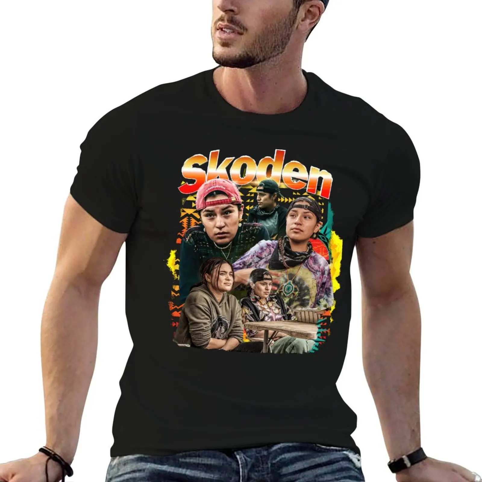 Skoden Reservation Dogs T-Shirt funny t shirts dark humor t shirt man designer t shirts designer T-shirt