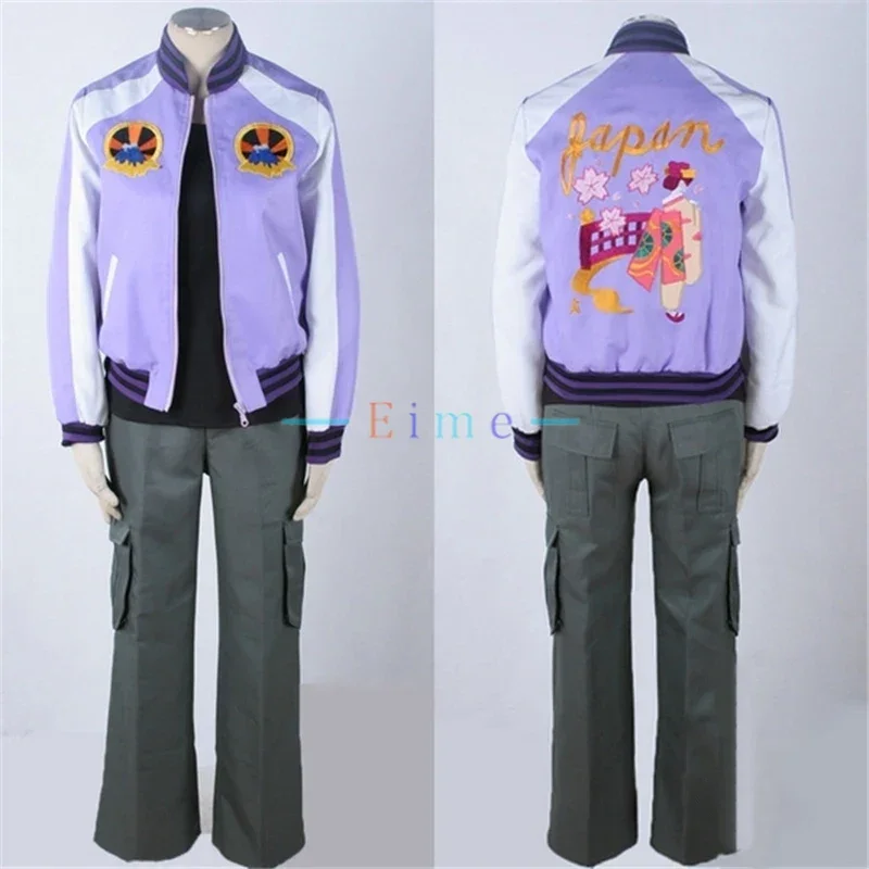 

EIME TIGER & BUNNY Ivan Karelin Cosplay Costume Cute Party Suit Coat Top Pants Full set Halloween Carnival Uniform Custom Made