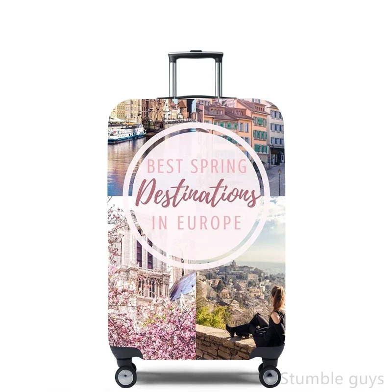 

Durable Washable Stretchy Suitcase Cover Protective Anti-Dust Luggage Sleeve Reliable Fits 18-32 Inch Luggage