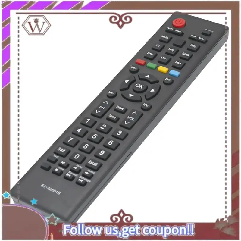 ABBG-ER-22601B Replace Remote Control Durable For Hisense TV L24K20D HL32K20D 24E33 32D33 32D36 50D36P 24D33 24F33 32D50 40D50P