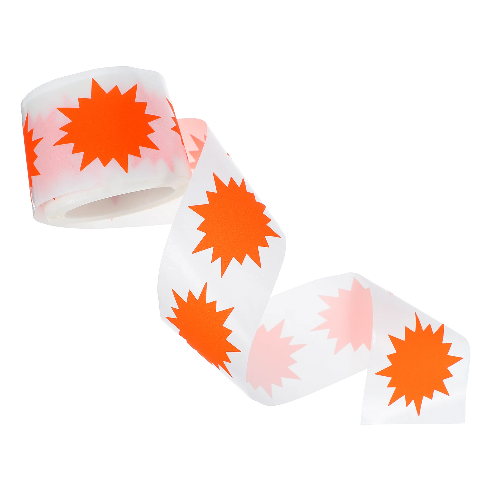 

Explosion Shape Price Tags Stickers Removable Adhesive Labels for Retail Store Warehousing Inventory Management Solution