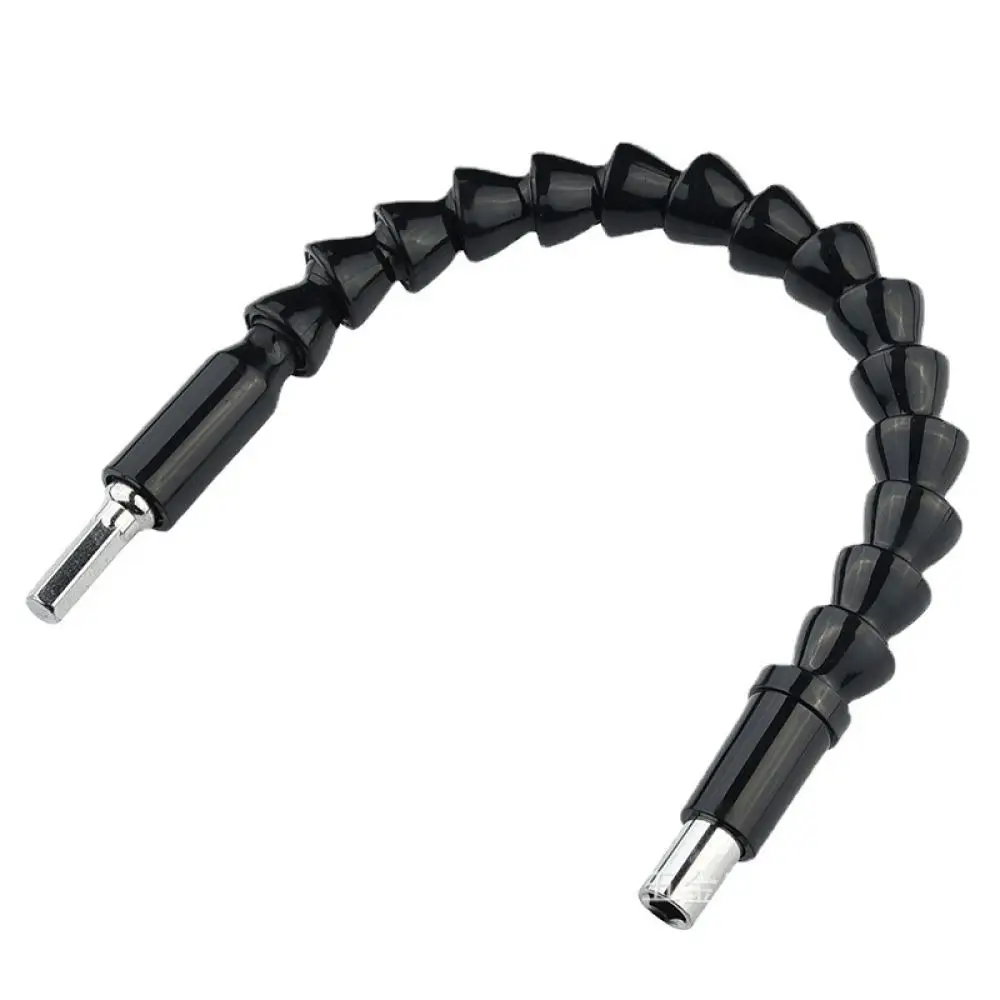 Universal Flexible Shaft Connector 6.35mm Drill Bit Extension Power Tool Accessory For Screwdriver Tight Space DIY Fixing