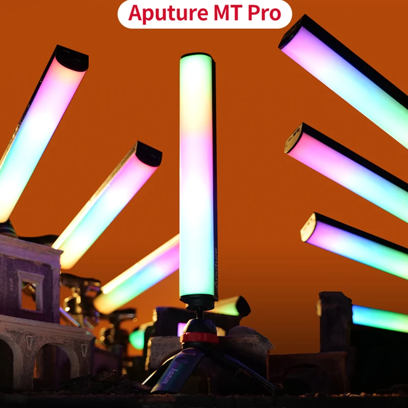 Aputure MT PRO RGB Красочная ледяная палочка Ручной светодиодный светильник для фотосъемки Трубчатый светильник Светодиодный светильник для видеосъемки для Youtube Video Studio
