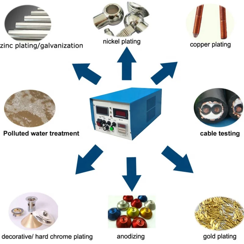 قابل للتعديل أمبير 800 المعدل الصلب كروم 3000 أمبير 3 المرحلة السيارات عكس تيار مستمر تحويل التيار الكهربائي المجلفن المعدل #4