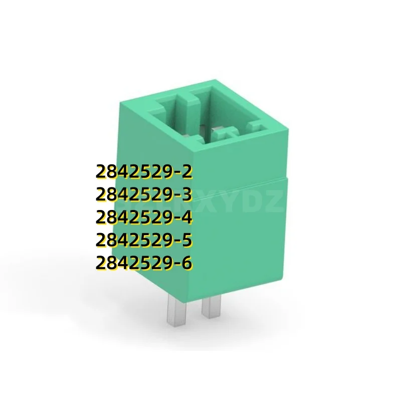 

10 шт./лот 2842529-2 2842529-3 2842529-4 2842529-5 2842529-6 TERM BLOCK HDR 2POS 2,50 мм