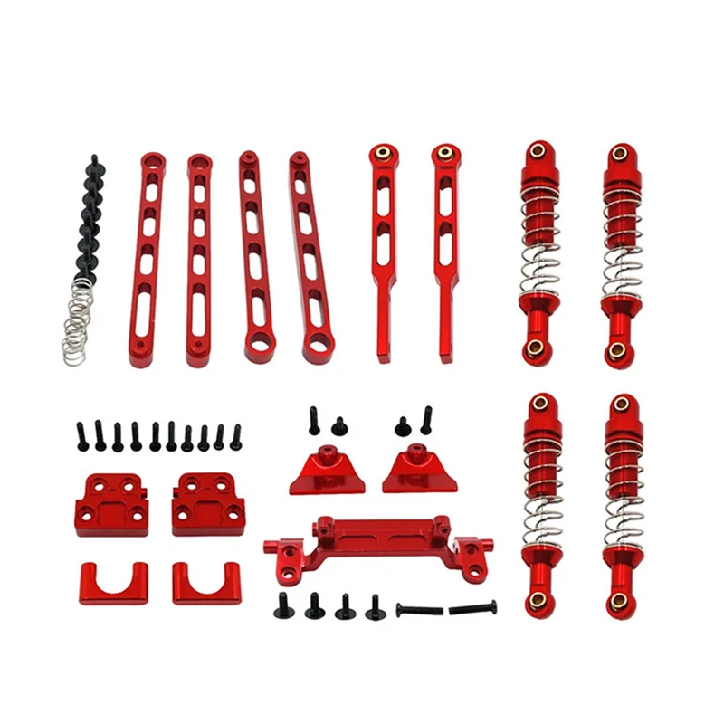 

B05C-For 1/12 Scale RC Car Accessories Upgrade Shock Absorber Pull Rod Shock Frame Kit For MN82T LC79 MN82S Mn82pro MN82