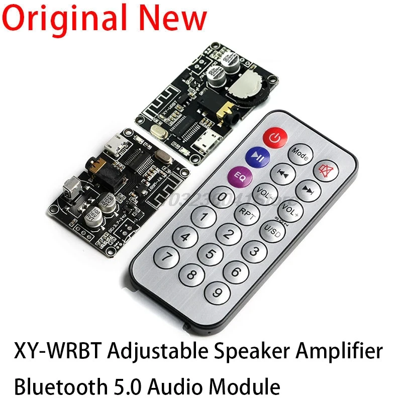 Bluetooth-compatible 5.0 Audio Receiver Board MP3 Lossless Decoder Board Wireless Stereo Music Module XY-WRBT Wireless Speakers