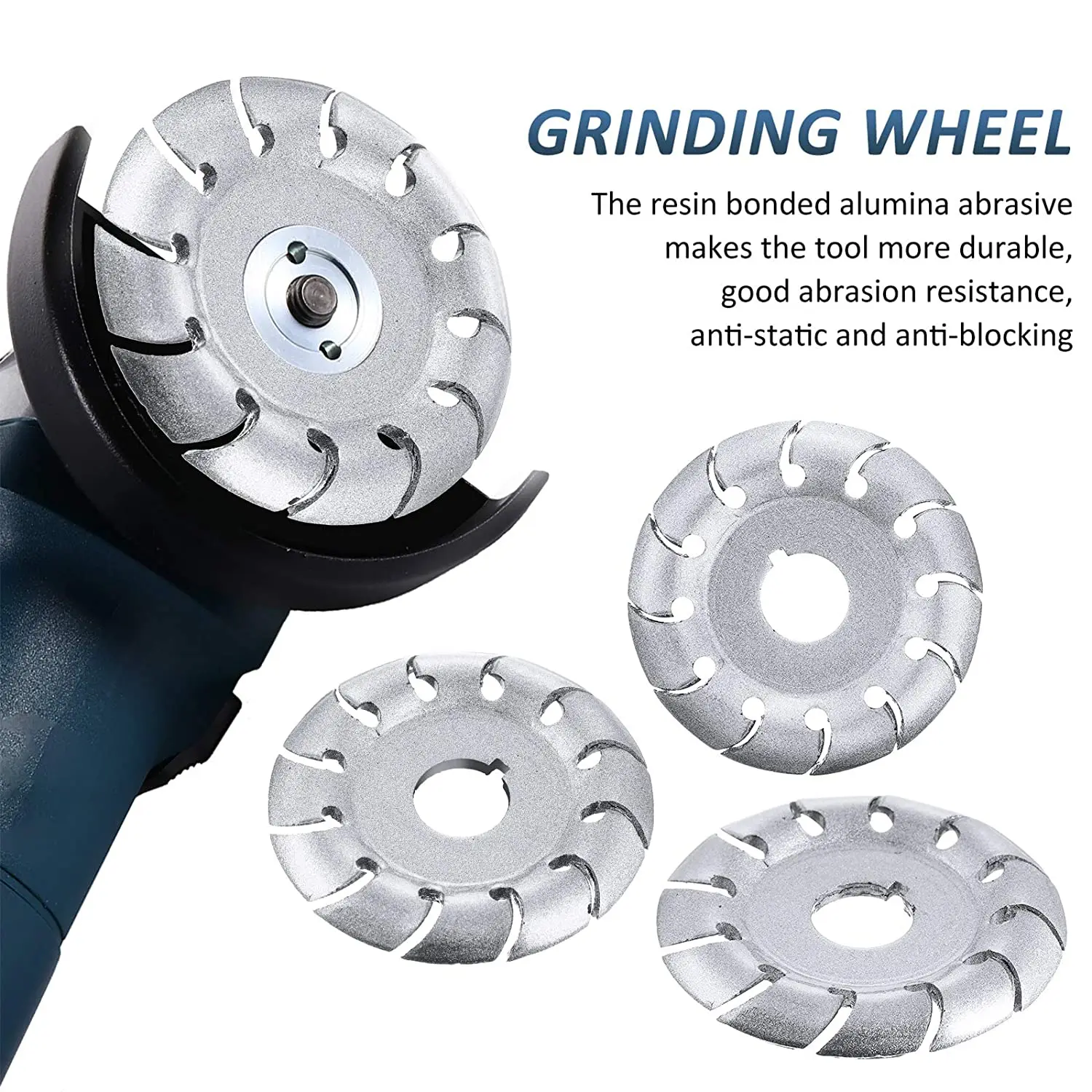 12 Răng Đánh Bóng Gỗ Tạo Hình Đĩa Và Gỗ Turbo Khắc ĐĨA 6T Chà Nhám Khắc Đá Mài Đĩa Thiên Thần Mài đĩa