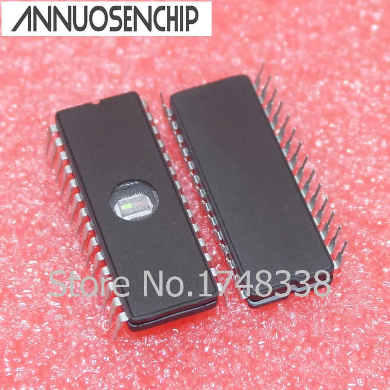 

50pcs/lot M27C256B-12F1 M27C256B 27C256 EPROM UV 256KBIT 120NS DIP-28