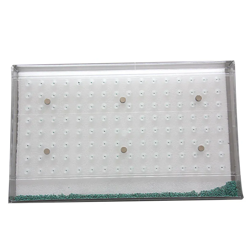 Manual hand-held cabbage loose cauliflower hole plate seeder, broccoli flower seedling plate seeder, small grain seedling artifa