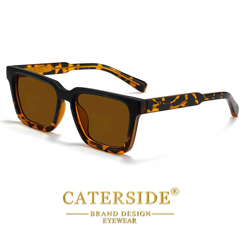 CATERSIDE مربع الرجال الاستقطاب النظارات الشمسية عالية الجودة Tr-90 إطار نظارات شمسية واقية النساء في الهواء الطلق نظارات للقيادة UV400 #2