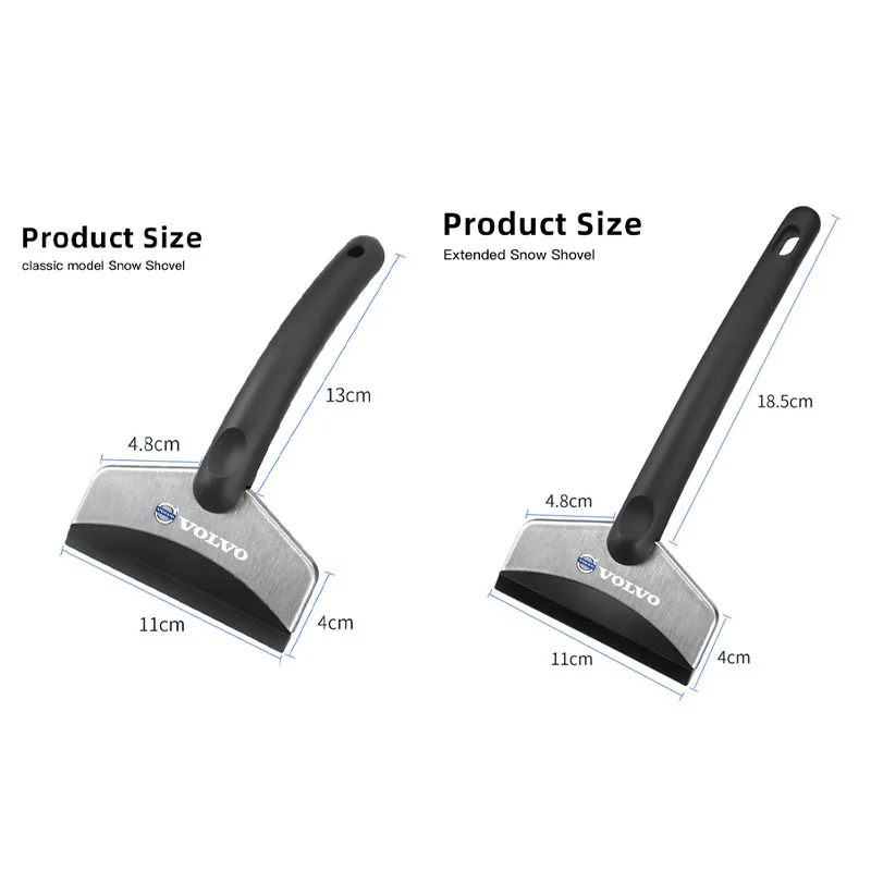 سيارة الثلوج فرشاة تنظيف مجرفة الزجاج كاشطات الثلج أداة الملحقات لفولفو Rdesign Polestar AWD V50 S60 XC60 S40 XC40 XC90 V60