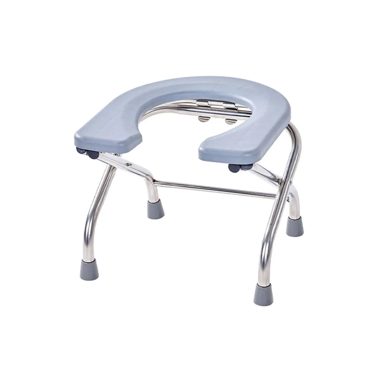 

Collapsible Toilet Seat for Bathroom Use with Non-Slip Design