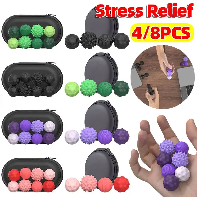 

Силиконовые магнитные шарики для снятия стресса, сенсорные игрушки-антистресс для взрослых и подростков с аутизмом, СДВГ, тревожностью