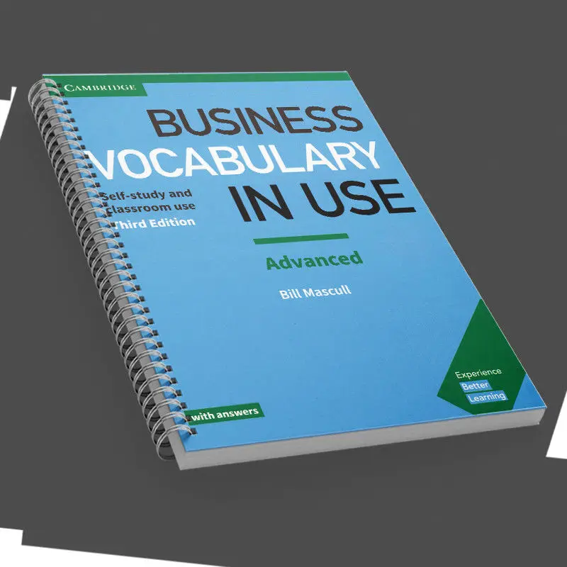 Iron Ring Colour Printing English Book Cambridge Business Vocabulary In Use Collection Books Advanced English Grammar Textbooks