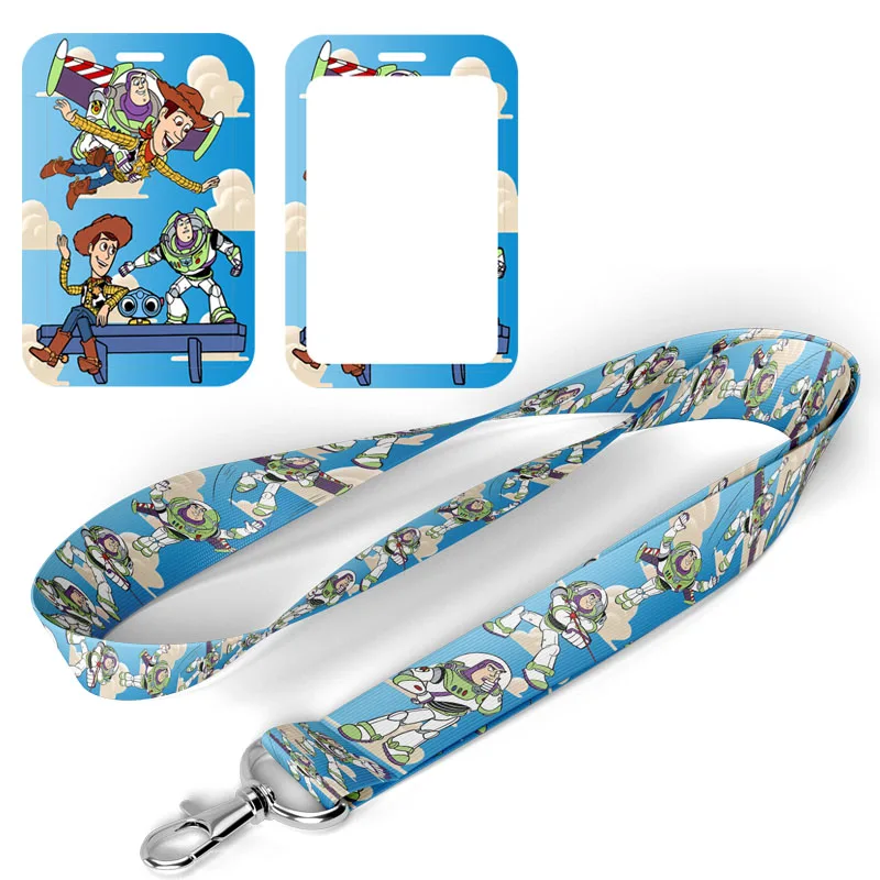 A3479 Cute Cartoon Lanyard For Keys ID Credit Bank Card Cover Badge Holder Phone Charm Key Lanyard Keychain Accessories Gift