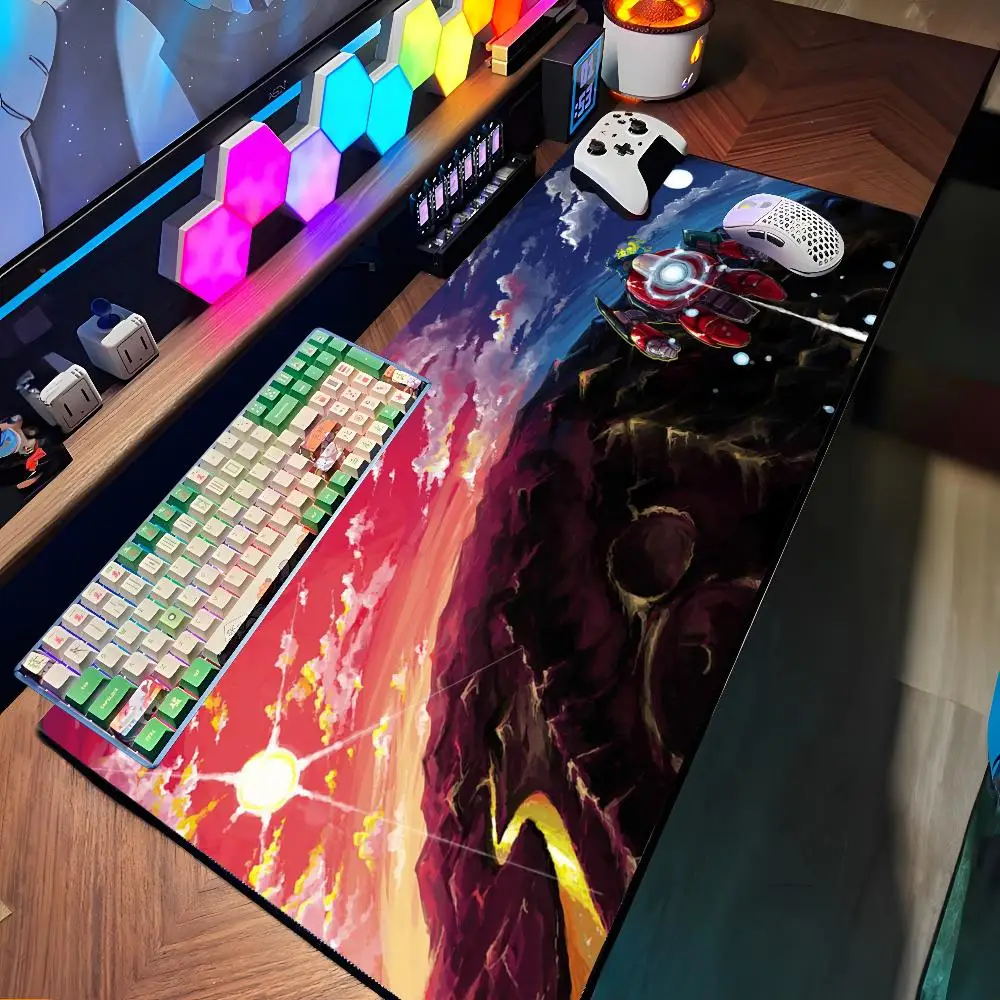 

Gurren Lagann Mouse Pad Large Rubber Tablepad PC Game Mousepad Laptop Desk Pad XXL Non-slip Computer Keyboard Mouse Mat