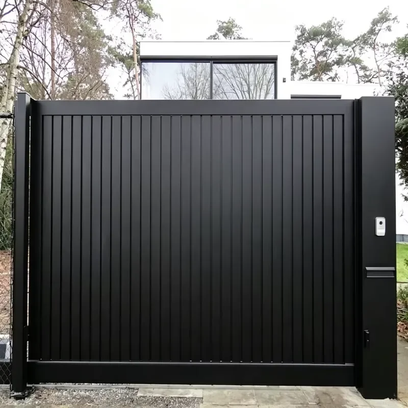 Aluminum Alloy Farm Gate and Garden Fencing Eco-Friendly Durable Outdoor Privacy Fence Customized Heat Treated Aluminum Gate