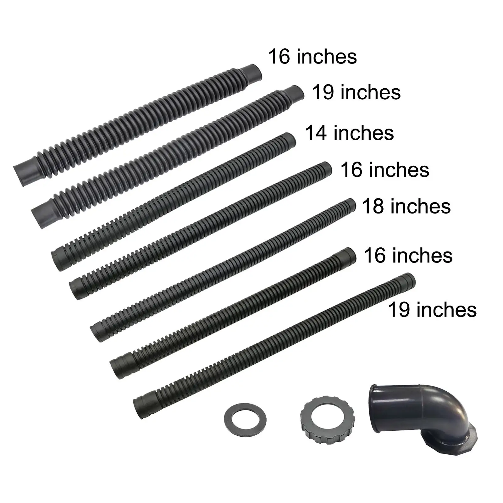 Diving BCD Airway Hose Replacement Flexible Connector Tube for Scuba BCD Buoyancy Control Device