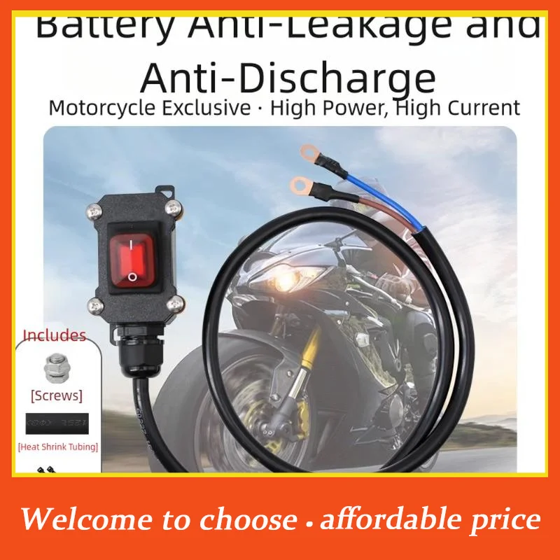 

[]1pc new 12V/24V Waterproof Power Cut Off Isolator Heavy Duty Kill Switch Motorcycle Power Switch Battery Disconnect Switch
