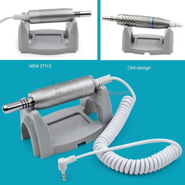 Mini den tal معدات المختبرات محرك صغري بدون فرش CV MM-II 50,000 دورة في الدقيقة التحكم في الدواسة قابلة للشحن آلة طحن الأسنان ine