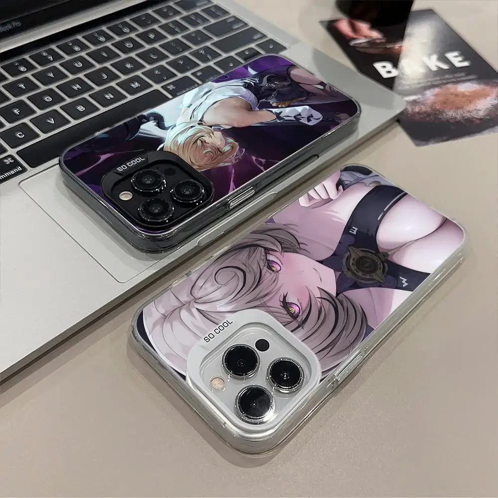 

ZZZ Yidhari Phone Case for iPhone 17 16 15 14 13 12 11 X XR XS Air Pro Max Plus Black Colorful Silver Cover