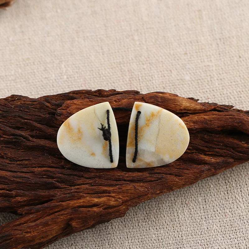 B&F Handmade Amazonite  Pendants, Genuine Natural stones beads, Unique Stones for jewelry & DIY Earring Beads