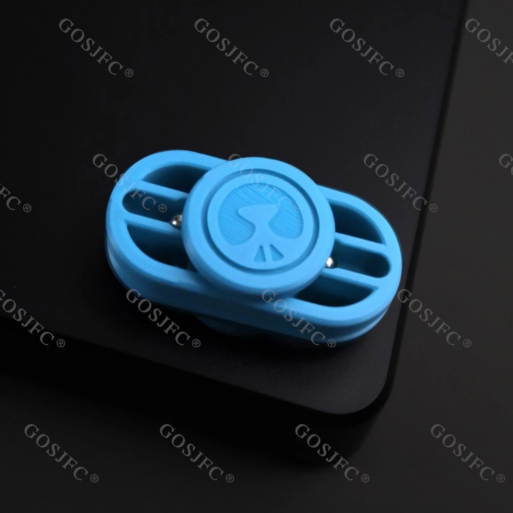 Haotz edc redondo quadrado nuclear rato fidget spinner brinquedos para adultos acessórios de mesa de escritório gadgets de alívio de ansiedade