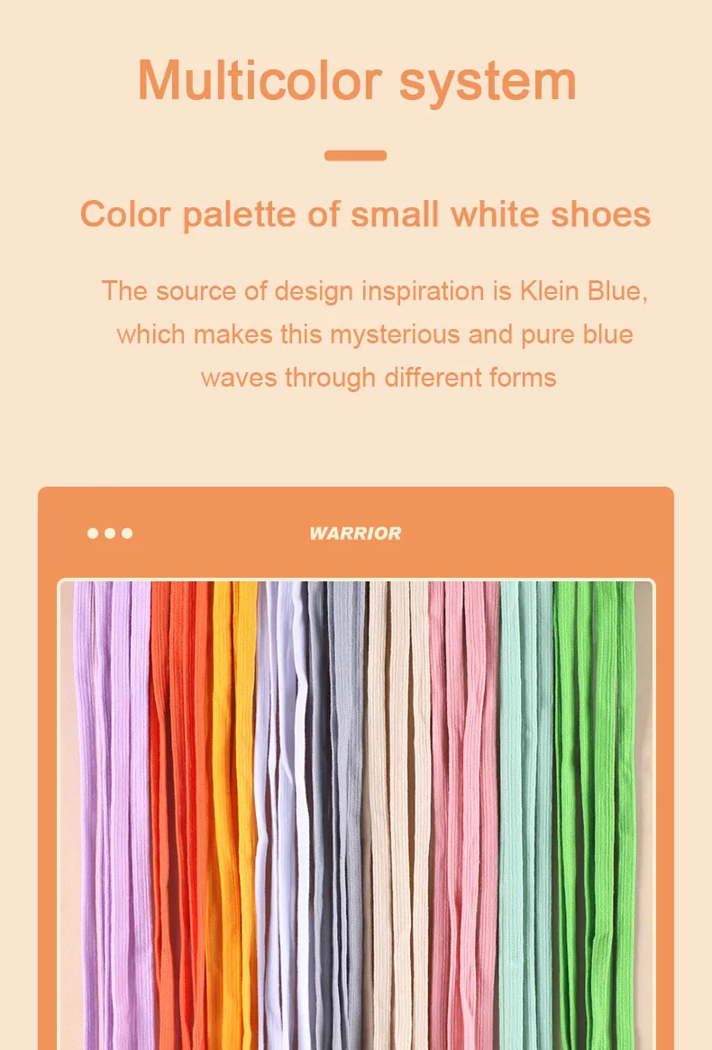 1 Paar flache Schnürsenkel für Sneaker, klassische Schnürsenkel für Sportschuhe aus Canvas, für Damen und Herren, einfarbige, doppelte Baumwoll-Schnürsenkel. – Detail 11