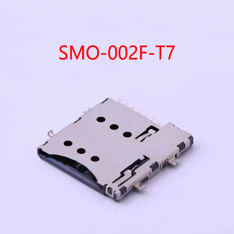 2PCS/Lot Micro SIM Card Connector SMO-002F-T7 Socket Patch Self-piercing SIM Card Slot Socket