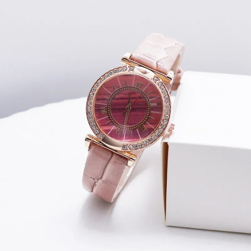 

Women's Watch Quartz Wristwatch Pu Leather Watches Ladies Clock Festival Gift Valentine's Day Часы Женские Наручные Reloj Mujer