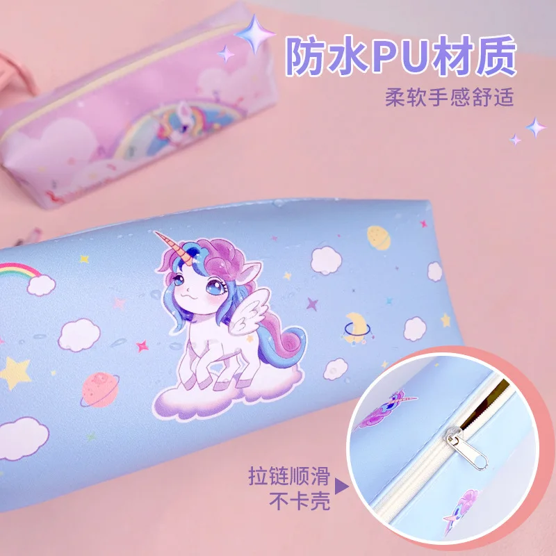 Disney Stich Bleistift Tasche Stil Stich Anime Kawaii Bleistift Fällen Nette Einfache Stift Tasche Lagerung Taschen Schule Liefert Schreibwaren Geschenk