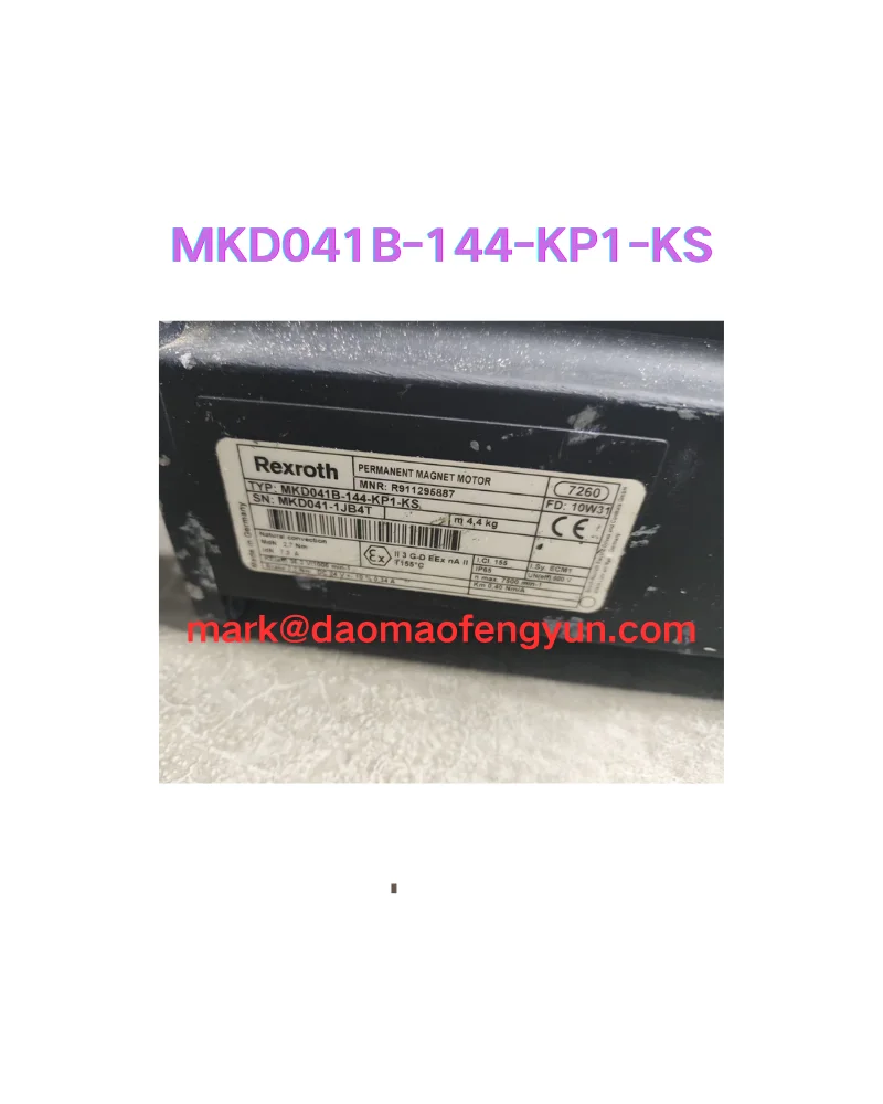 

Серводвигатель MKD041B-144-KP1-KS б/у, проверен, в хорошем состоянии.