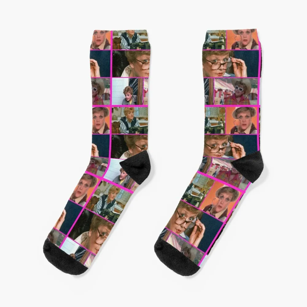 

Jessica Fletcher murder she wrote Socks Happy Socks Funny Socks For Men