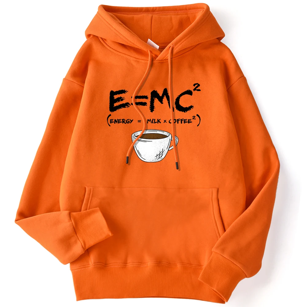 Sweat à Capuche Imprimé pour Femme, Vêtement d'Automne et d'Hiver, Massage = Lait + Café, Respirant, avec Poche PVD, Drôle et Décontracté