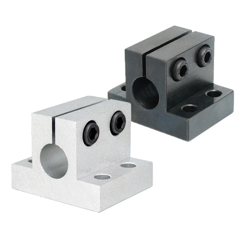 1pcs Bracket For Substructure Cltb Guide Shaft Support Cltam Side Mounted Strut Clip RCJ Seat 10 12 16 20 25 30 35 40 50mm 5