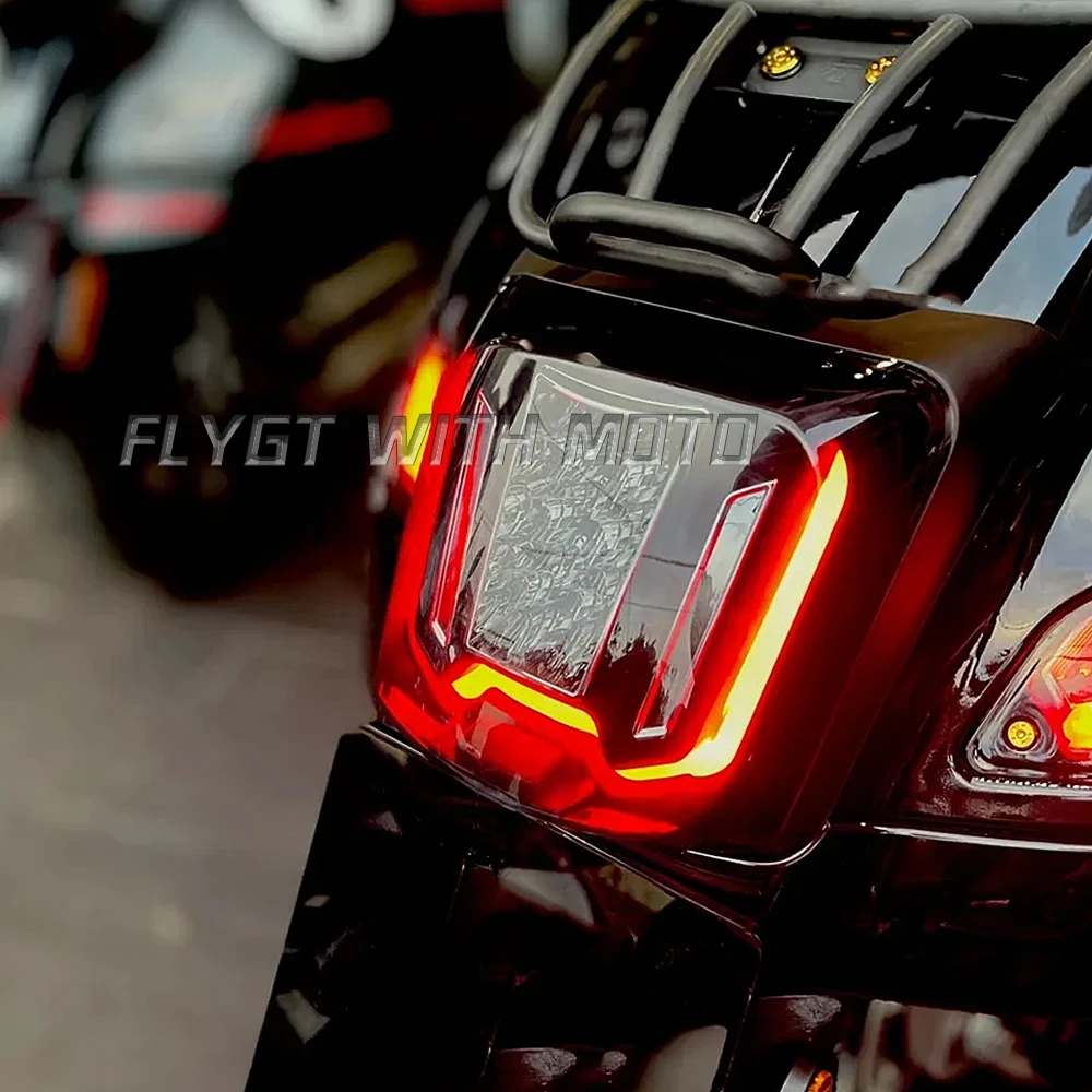 Motorcycle Accessories LED Tail light taillight Rear Lamp Housing Suit For Vespa GTS300 HPE GTS 300 Supertech GTV 300 Sei Giorni
