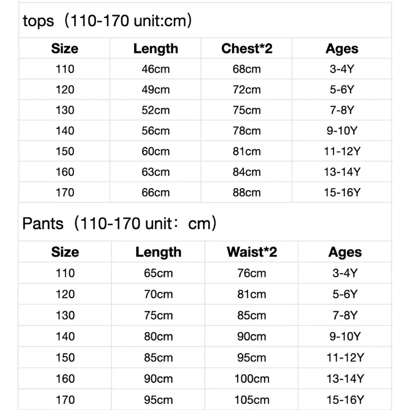 Game Doors Anime Toddler Boy Clothes Autumn Pajamas Cotton Long Sleeve T Shirt + Pants Costume Girls Casual Sportswear Set