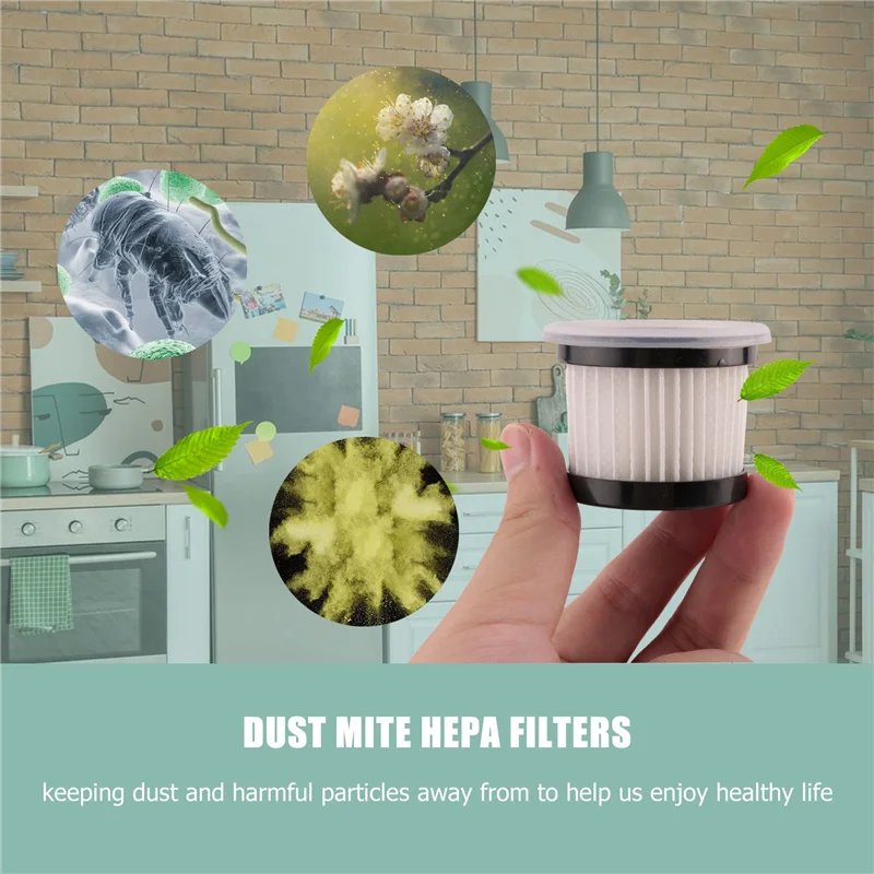 For Xiaomi Deerma Vacuum Cleaner CM810 CM300S/400/500/800/900 HEPA Filter Dust Mite Replacement Accessories Parts 3Pcs-Y48A