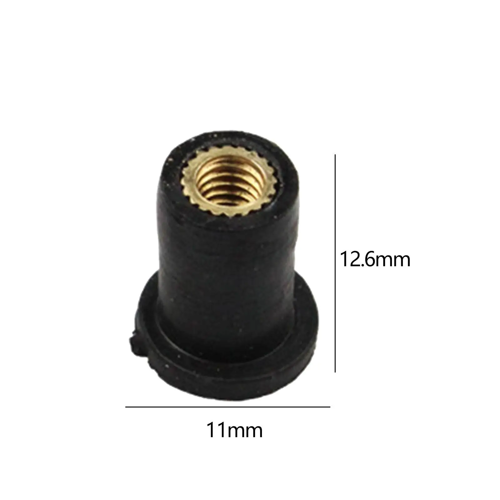 

5Pcs Windshield Well Nut Motorcycle Fastener Repair Parts Assembly Universal Fairing Fastener for Canoe Boat