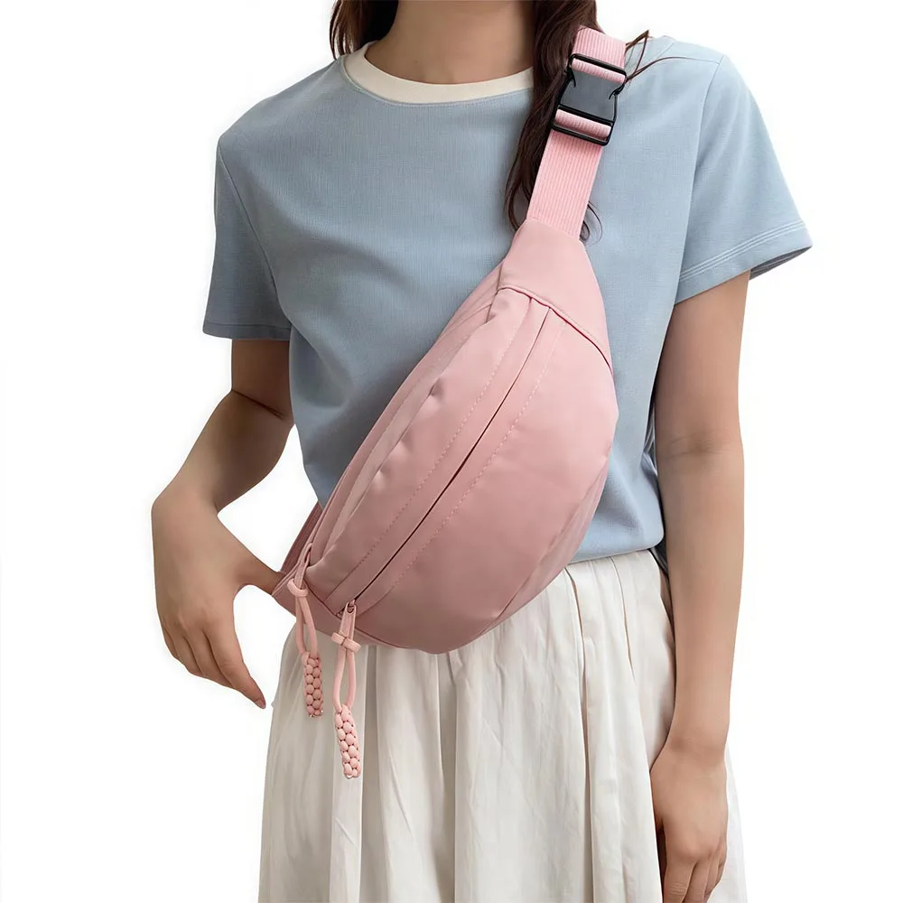 1PCS Fanny Pack for Men Women, Crossbody Bag Waterproof Sports Waist Bag Pack, Belt Bag for Travel Hiking Running