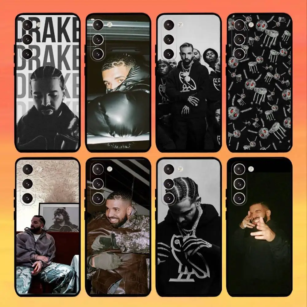 

Rapper D-Drake Phone Case For Samsung Galaxy A73,A72,A71,A70,A53,A52,A51,Others Soft Black Cover