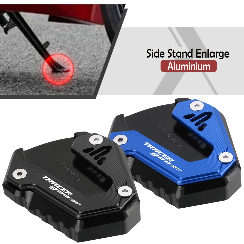 Motorcycle For Yamaha MT-09 Y-AMT/SP/Tracer 900/9 GT XSR900 GP 2013-2021 2022 2023 2024 2025 2026 Side Stand Enlarger Plate Pad