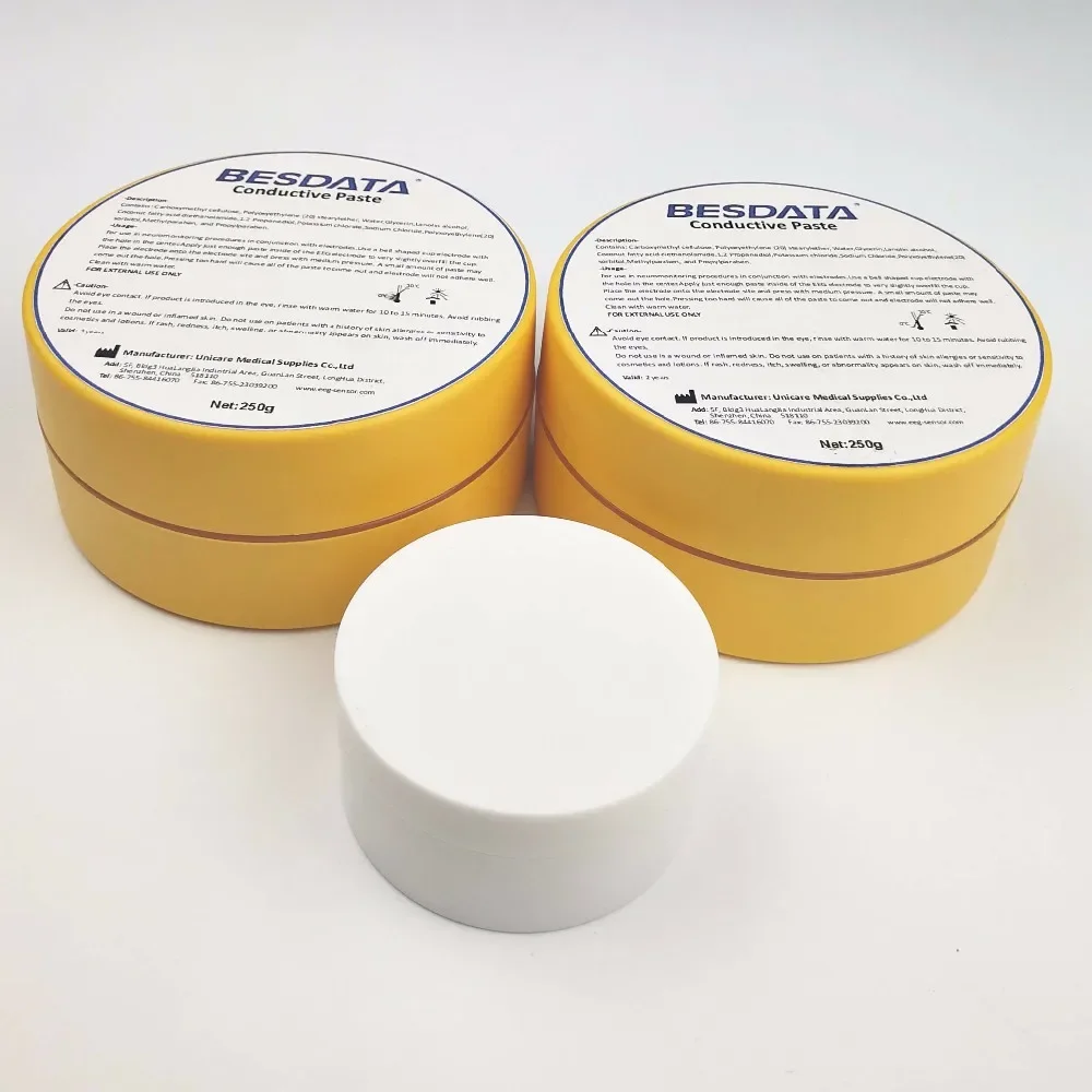 High Conductivity Durable EEG Conductive Gel Paste For EEG Electrode EEG Brain Monitoring Hat